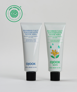 Mommy & Me Bamboo Salt Toothpaste Set
