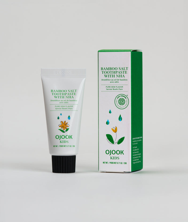 Kids Bamboo Salt Toothpaste with nHA - Pure Dew (2 Sizes)