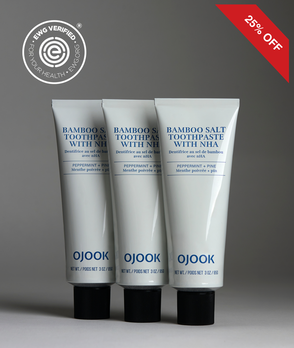OJOOK 3-Pack Toothpaste